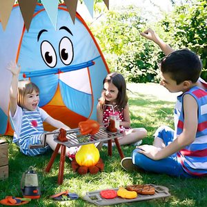 子供用キャンプセット（2人用幼児向けテント付き、ポップアッププレイテント付き） - Product Image 2
