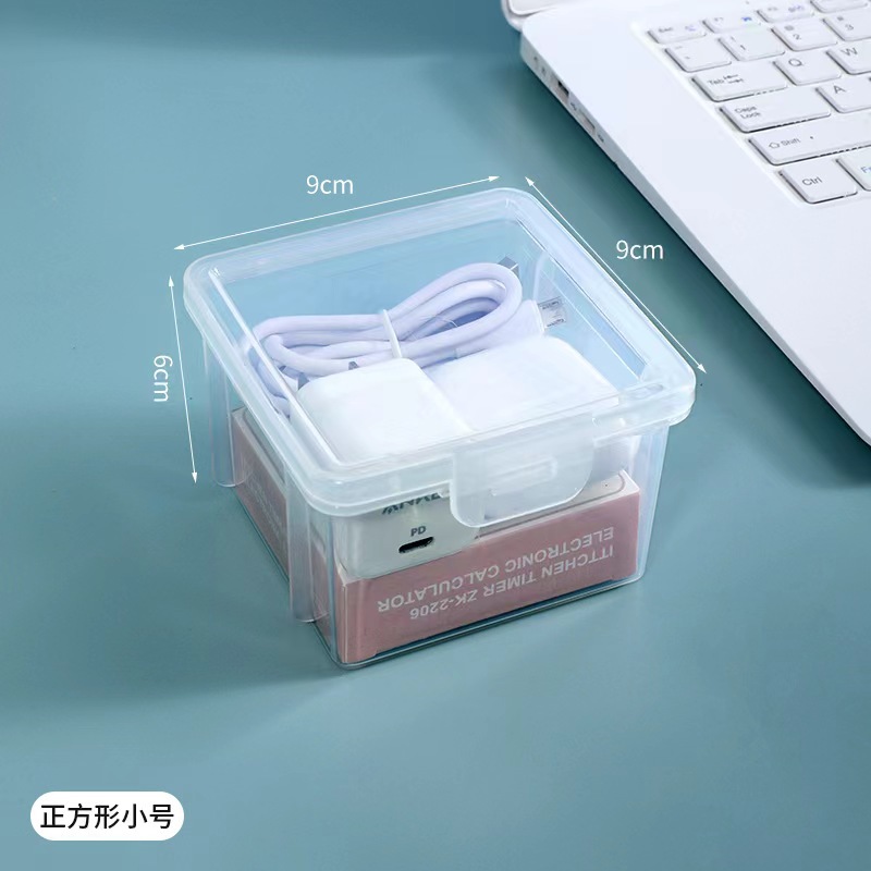 Transparent square small size 10*6*8