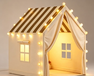 Tente de jeu intérieure pour enfants en promotion avec panneaux en maille et sac de transport – Idéale pour pique-niques, voyages et fêtes – Cadeau de jeu pour enfants - Product Image 3