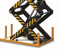Vente chaude de table élévatrice à ciseaux hydraulique de 4 tonnes automatiquement plate-forme élévatrice