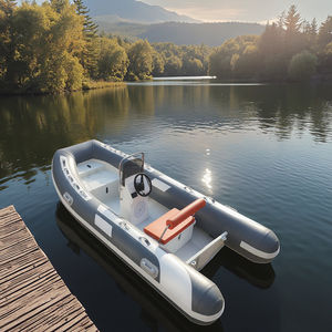 <span class=keywords><strong>Bateau</strong></span> pneumatique <span class=keywords><strong>semi</strong></span>-<span class=keywords><strong>rigide</strong></span> RIB360 certifié CE, 360 cm, coque en aluminium en V profond, Hypalon PVC, haute vitesse, sauvetage, <span class=keywords><strong>bateau</strong></span> <span class=keywords><strong>de</strong></span> pêche en plein air - Product Image 1