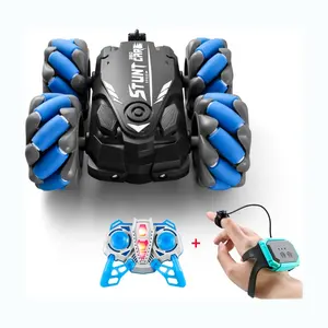 Henda Hot Selling Radio Control Drift Stunt Car Children's Electric Double Sided Dual Remote Control Toy Car For Christmas Gifts