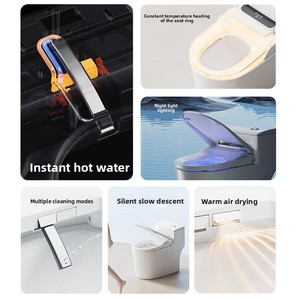 Sèche-serviettes intelligent carré <span class=keywords><strong>chauffant</strong></span> à eau chaude avec télécommande, MP3, auto-nettoyant, désodorisant, pour salle de bain d'hôtel, vente en gros - Product Image 3
