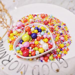 Wholesale Hot Birthday Party Baking Supplies Cake Decoration Sugar Beads Cake Sprinkles Sugar Sprinkles