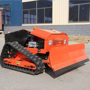 CE अनुमोदित स्व चालित लॉन घास काटने की मशीन रोबोट स्मार्ट रिमोट कंट्रोल लॉन घास काटने की मशीन ट्रैक्टर के साथ बर्फ हल - Product Image 2