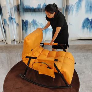 Электрическое Кресло для гостиной, кресло с откидывающейся спинкой, массажное кресло для отдыха из искусственной кожи, кресло для отдыха с акцентом на руку - Product Image 3