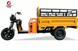 Tricycles électriques de fret Fengmade : Prix usine, personnalisables, pas chers, <span class=keywords><strong>3</strong></span> roues, 1500W, 1800W, capacité de chargement 1 tonne - Product Image 2