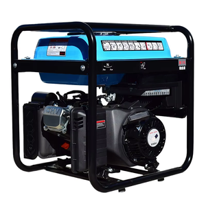 เครื่องกำเนิดไฟฟ้าเบนซินขนาดเล็ก 220V/110V เฟสเดียว ระบายความร้อนด้วยอากาศ มอเตอร์ทองแดงแท้ สตาร์ทพร้อมใช้งาน กำลังไฟฟ้าเท่ากัน 212 ซีซี ประสิทธิภาพ 90% 4800 วัตต์ - Product Image 2