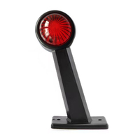 Feux de gabarit latéraux LED Emark pour camion, feux de positionnement étanches, lampes de contour sur tige pour remorque et tracteur