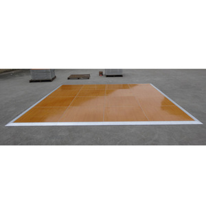 Pista de baile entrelazable y desmontable de estilo simple para decoración de bodas - Product Image 6