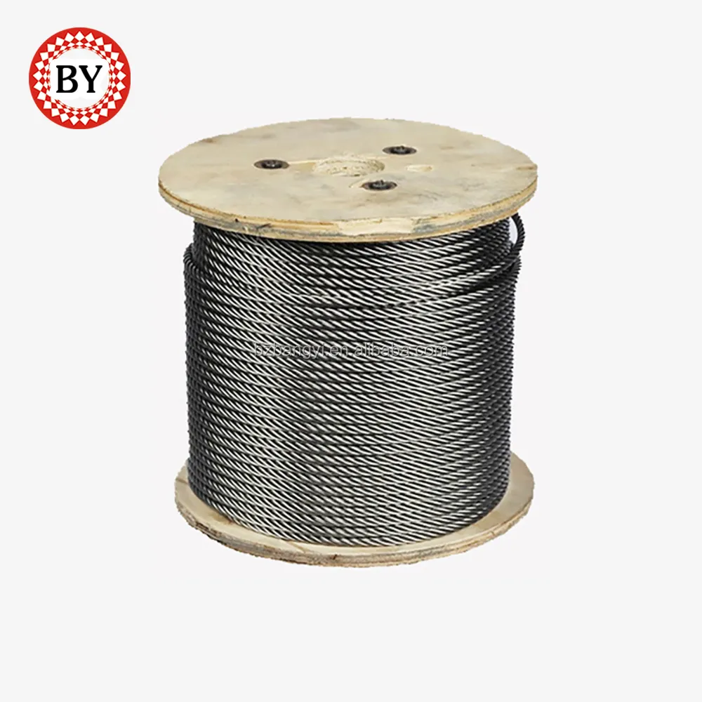 Stainless steel wire rope ,7x7 fence 20mm steel wire rope cable wire electrical