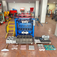 Machine à fabriquer des briques rapide et stable, très vendue à Kinshasa, utilisant des pierres et du sable, machine à fabriquer des briques