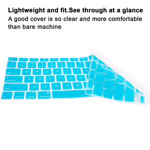ฝาครอบคีย์บอร์ดซิลิโคนสีปกติสำหรับ macbook air 13 <span class=keywords><strong>M1</strong></span> A2337 2020 ฝาครอบคีย์บอร์ดคอมพิวเตอร์ - Product Image 3