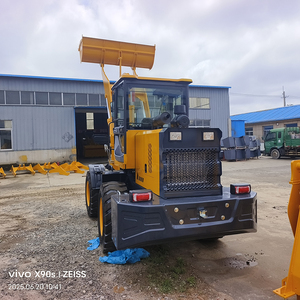 Gratis pengiriman 2.6 Ton 3 Ton Wheel Hoe <span class=keywords><strong>Loader</strong></span> Mini pemuat artikulasi - Product Image 3