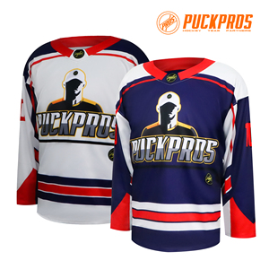 Maßgeschneiderte Team-OEM-Dienstleistung Sublimationsdruck Strass-Besetzte Wendbare Eishockey-Trikots 100% Polyester Schnelltrocknend Umweltfreundlich - Product Image 2