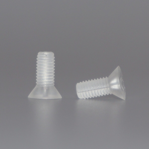 High-Quality Metric DIN 965 Transparent Polycarbonate (PC) Material M2.5 <b>M3</b> M4 M5 M6 Flat Head Bolts and <b>Screws</b> - Product Image 2