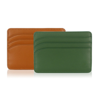 Dompet Kartu Kulit PU Pria Harga Pabrik, Tipis Minimalis, Logo Custom, Grosir, Tempat Kartu Nama