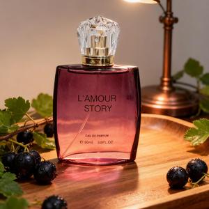Profumi L'AMOUR STORY per donna-Pera e ribes nero da 90ml EDP a lunga durata | Regalo fruttato floreale per fragranza fidanzata - Product Image 6
