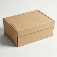 Boîte en carton ondulé robuste pour l'emballage et l'expédition de chaussures, boîte en carton rigide pour baskets et bottes, commande en gros directement de l'usine