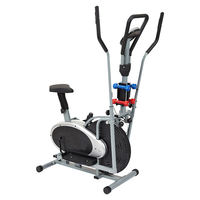Vélo d'exercice aérien de haute qualité, entraîneur elliptique croisé avec haltères et ceinture de torsion, machine à pédales pour l'entraînement corporel à domicile, Spacewalk