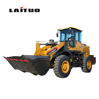 لودر أمامي LT938 رباعي الدفع سريع التوصيل بقدرة تسلق قوية لمواقع البناء
