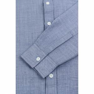 Chemises décontractées pour hommes en polyester/coton à séchage rapide, manches longues, impression personnalisée en gros, prix compétitif, vêtements de compression - Product Image 1