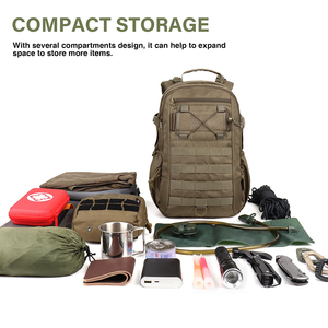 ARTEX Lightweight Tactical <b>Backpack</b> for Men <b>20L</b> Molle Rucksack EDC Daypack for Hiking Travel Camping Hunting - Product Image 3