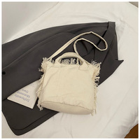 Summer Hot Sell Women Leopard Canvas Fringe Portable Travel Handbag Fashion Luxury European Letters Tassel Beach Tote Purse