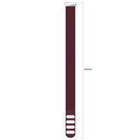 FORWELLENY Bracelet de montre en nylon léger, respirant et élastique, réglable avec fermeture auto-agrippante, bracelet de sport pour Google Fitbit Air