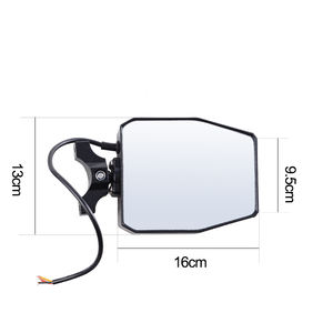 Rétroviseurs latéraux Yongjin UTV avec spots LED et lentille claire pour <span class=keywords><strong>Cage</strong></span> de barre roulante de 1.5 à 2 pouces pour Polaris <span class=keywords><strong>RZR</strong></span> XP 1000 - Product Image 6