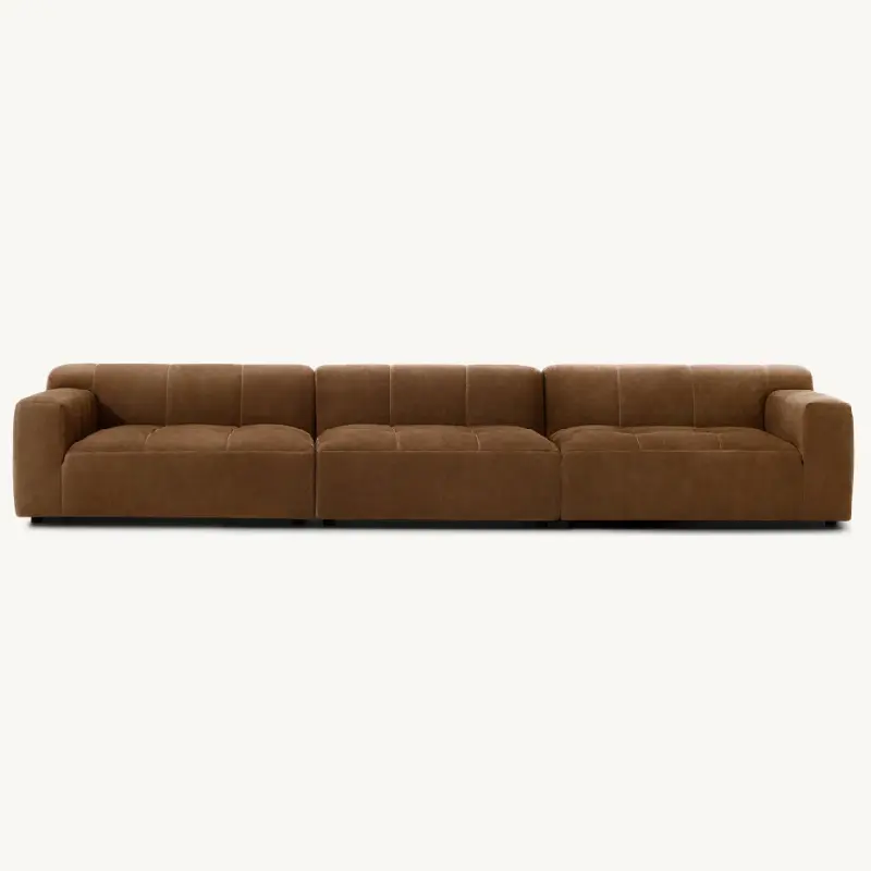 Amerikanischer Stil Stoff Kunst Multi-Person-Sofa Villa Club komplette Reihe von Couch tisch Lagers chrank und Wohnzimmer möbel