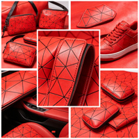 Feuille de cuir synthétique en silicone à motif quadrillé pour coque de téléphone, boîte cadeau, artisanat DIY, flexible, découpable, fourniture personnalisée