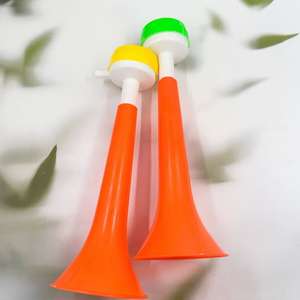 Juguete de trompeta de tono alto, mini trompeta de doble sección, de plástico con diseño de dibujos animados, para bebés, jardín de infancia, instrumento de viento, premio. - Product Image 4