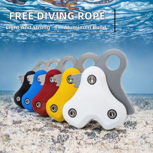 Système de traction en aluminium pour la plongée en apnée, rétracteur de corde, poulie de plongée pour la pêche sous-marine, équipement de sauvetage - Product Image 2