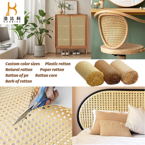 Tùy chỉnh thực hiện frontsea PE tổng hợp mây tự nhiên mía nguyên liệu vải cuộn cho vải crafting và trang trí collages - Product Image 6