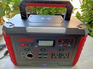 Station d'alimentation solaire hors réseau 500W 1000W/1500W/2000W, portable, extérieure, avec batterie solaire pour maison - Product Image 4