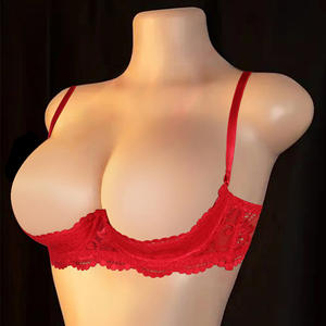 辣妹内衣女式性感1/2罩杯蕾丝文胸半罩杯文胸透视搭配文胸贴 - Product Image 6