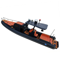 Hedia 2026 Nouveau Sport 1050 Orca Hypalon Tube Aluminium Yacht de Luxe RIB Bateau pour Croisières et Location en Îles