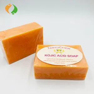 Handmade Face Skin Brightening Whitening Kojic Acid Soap Kojie San Soap