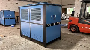 Plastic Industrial Air Cooled Water Chiller With Water Tank