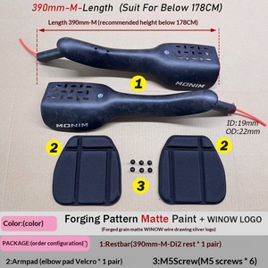 WINOWSPORTS Carbonfaser Triathlon Lenker / TT <span class=keywords><strong>Aerobars</strong></span> für Rennrad-Rennen - Product Image 2