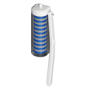 Disposable Toilet <b>Brush</b> Wall Mounted Set <b>Round</b> Eco Friendly Bathroom Cleaning Tool - Product Image 5