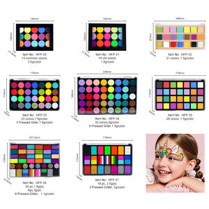 Paleta <span class=keywords><strong>de</strong></span> sombras <span class=keywords><strong>de</strong></span> <span class=keywords><strong>ojos</strong></span> vegana <span class=keywords><strong>de</strong></span> secado rápido activada por agua, color personalizado GP, con brillo y destellos, juego <span class=keywords><strong>de</strong></span> sombras <span class=keywords><strong>de</strong></span> <span class=keywords><strong>ojos</strong></span> con color UV para maquillaje. - Product Image 6