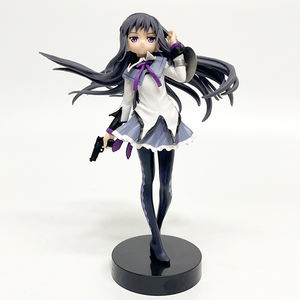 Figuras de <span class=keywords><strong>Manga</strong></span> Japonesas, 2 Estilos, Puella Magi Madoka Magica - Akemi Homura, Figuras de Acción de PVC de Chicas de Pie, Manualidades de Plástico - Product Image 1