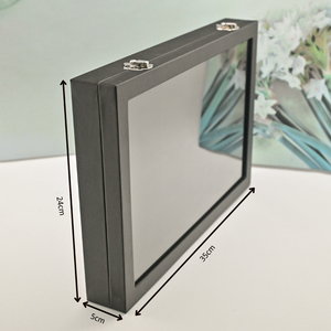 Boîte <span class=keywords><strong>de</strong></span> présentation <span class=keywords><strong>de</strong></span> dés haut <span class=keywords><strong>de</strong></span> gamme avec couvercle en verre transparent et verrouillable <span class=keywords><strong>pour</strong></span> jeu <span class=keywords><strong>de</strong></span> dés D&D, cadeau <span class=keywords><strong>pour</strong></span> les fans <span class=keywords><strong>de</strong></span> Dungeons and Dragons - Product Image 4