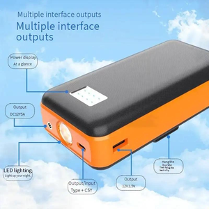 Batterie externe portable 50000 mAh pour vêtements climatisés, sortie 12 V CC, affichage LED, pour gilet ventilé - Product Image 3