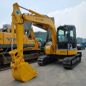 Komatsu Used Pc78us Tight Tail Swing 7.8ton 7.8t Pc78 <b>Pc</b> 78 Us <b>Mini</b> Excavator for Confined Space Work - Product Image 5