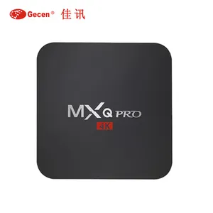 MXQpro 4k AndroidTVボックス7.8GAmlogic S905W 2GB16GB 3D 2.4G WiFi Brasil Playyoutubeメディアプレーヤー