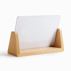 Cadres <span class=keywords><strong>photo</strong></span> en cuivre et bois en forme de U avec support – Design moderne et épuré pour la décoration intérieure, les fêtes, les événements et les vacances - Product Image 3