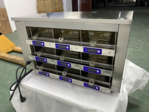 Gabinete estilo Prince Castle, restaurante de comida rápida, equipo de calentamiento de hamburguesas para pan, hamburguesa, carne, máquina de calentamiento de pasteles - Product Image 6